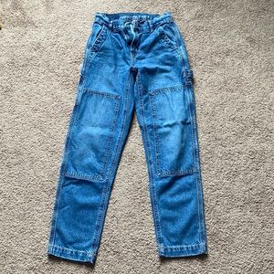 American Eagle Cargo Straight Jeans